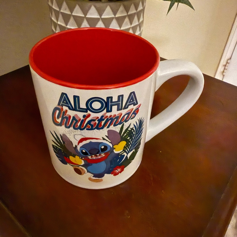 “Stitch” Disney Aloha Ceramic Christmas Mug